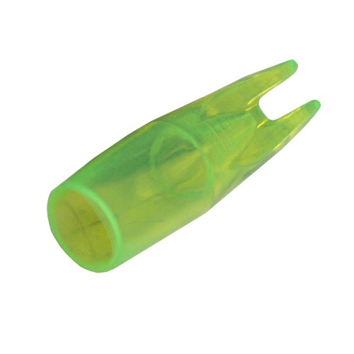 Preview: Haller, Plastic Arrow Nocks, 10 pcs, Yellow